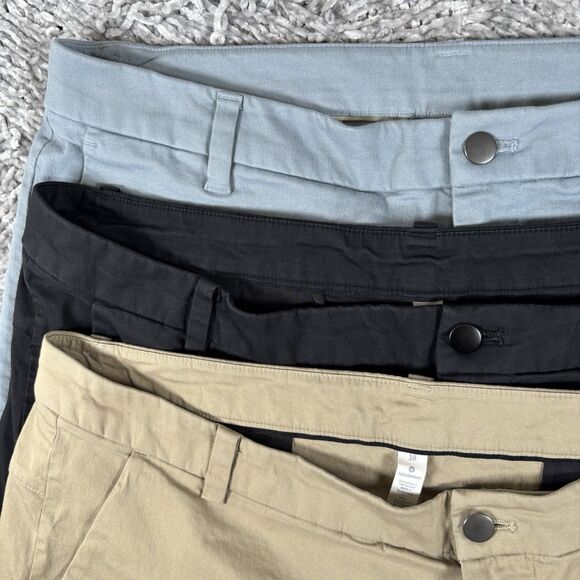 Lululemon Commission Shorts Bundle Of Three Mens Size 38 Preppy Golf Performance